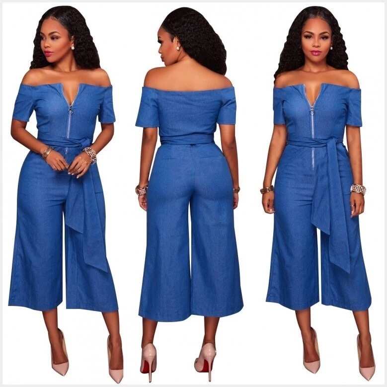 jean jumpsuit styles