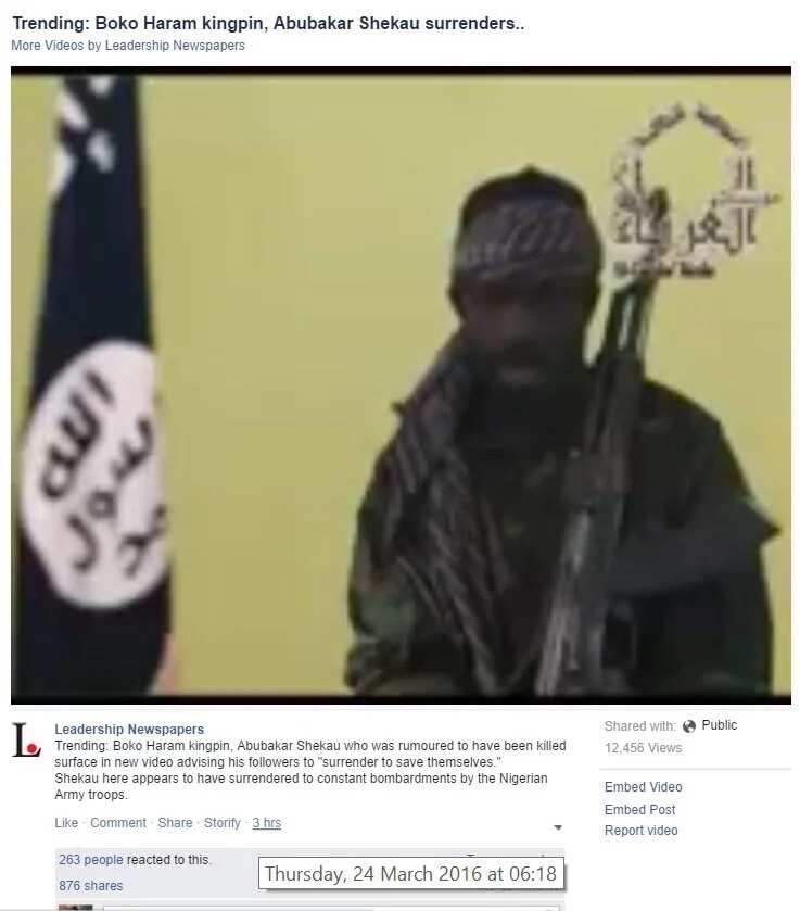 Boko Haram finally surrenders (Updated)