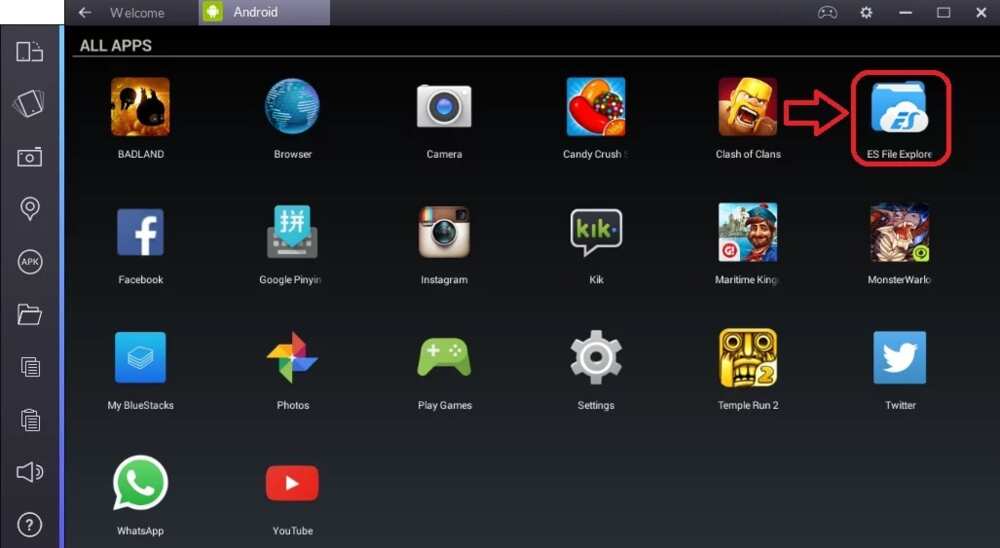 Android apps available on bluestacks