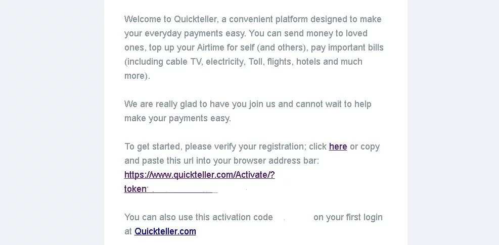 OTP Online registration step 2