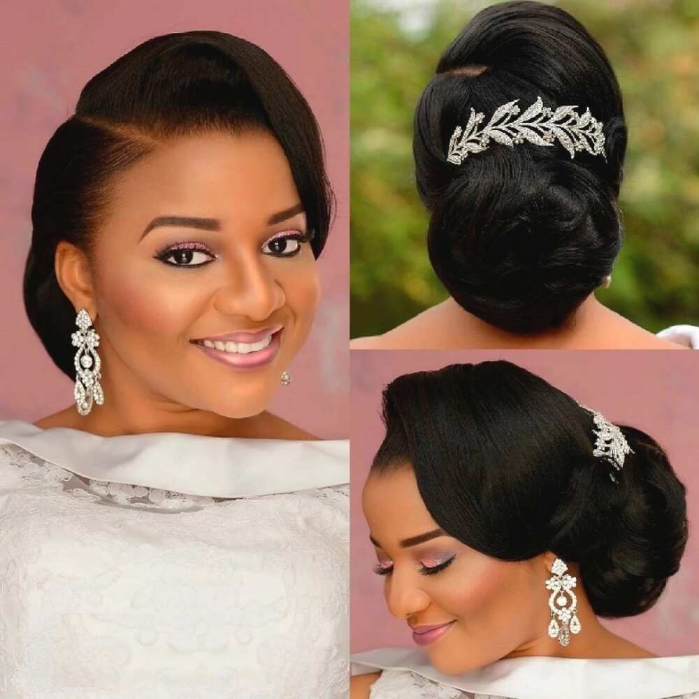 Latest Nigerian wedding hairstyles