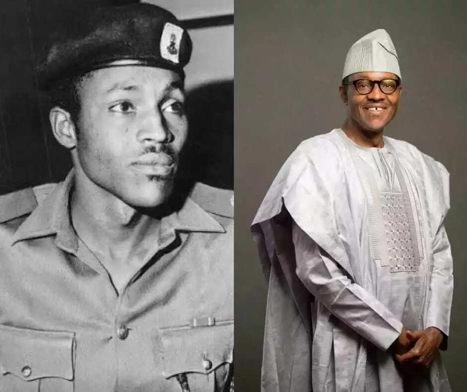 Jiya ba Yau ba: Hotuna 6 na shugaba Buhari Jiya ba Yau ba: Hotuna 6 na shugaba Buhari