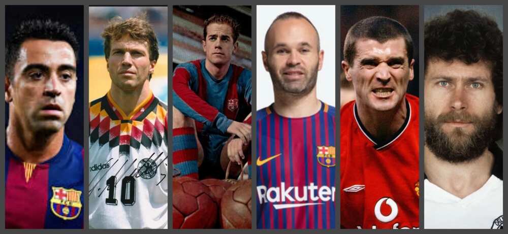 Best midfielders in the world of all time