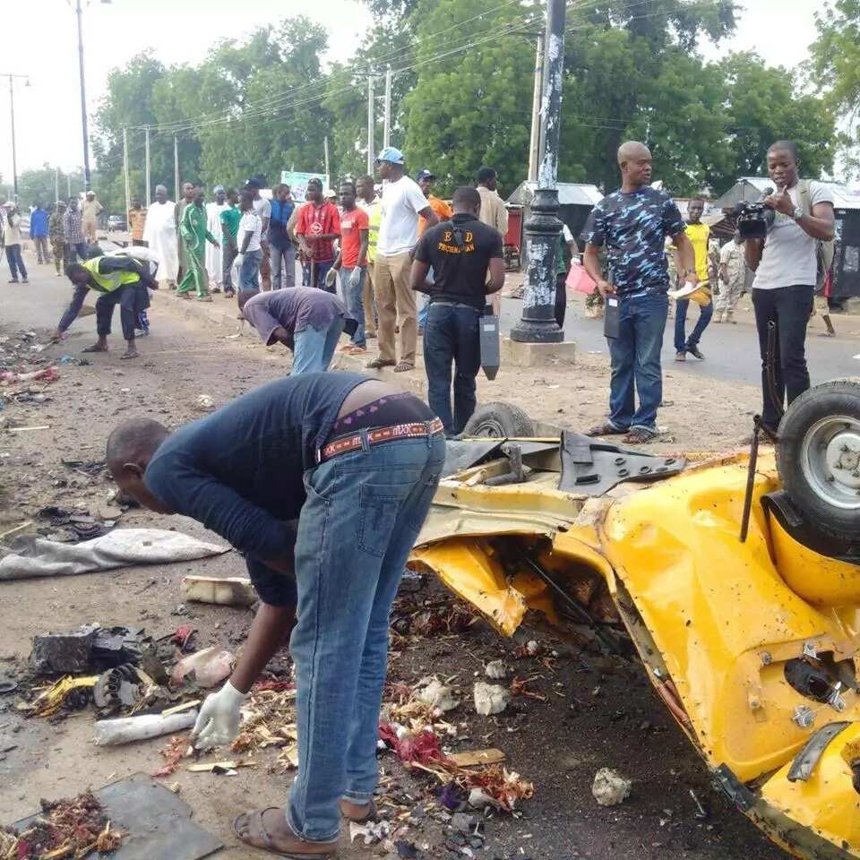 Many Feared Dead As Explosion Rocks Maiduguri Market (UPDATED) Many Feared Dead As Explosion Rocks Maiduguri Market (UPDATED)