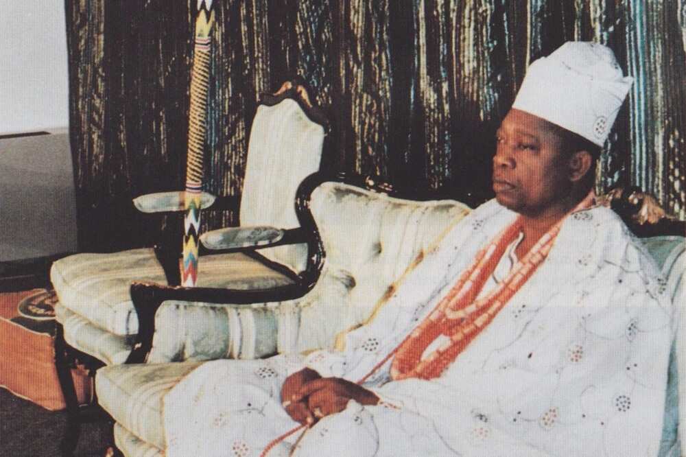 Chief Moshood Abiola, winner of the 1993 presidential election