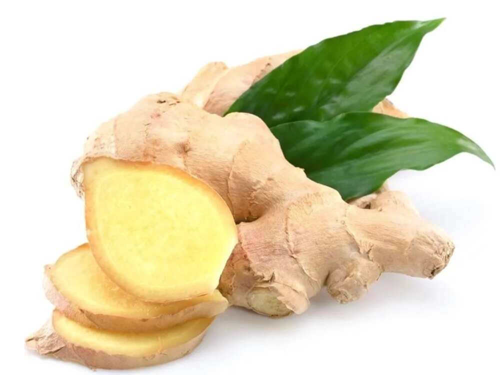The main agricultural product - ginger The main agricultural product - ginger