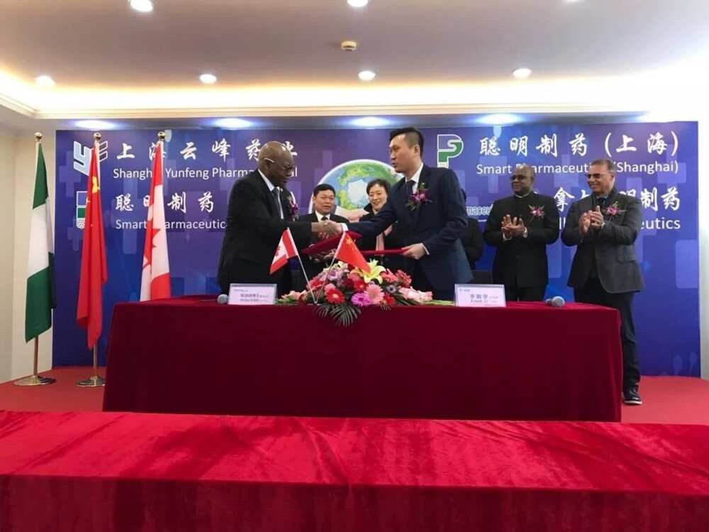Dr. Isa Odidi, becomes the first Nigerian and African to setup a pharmaceuticals manufacturing plant in China