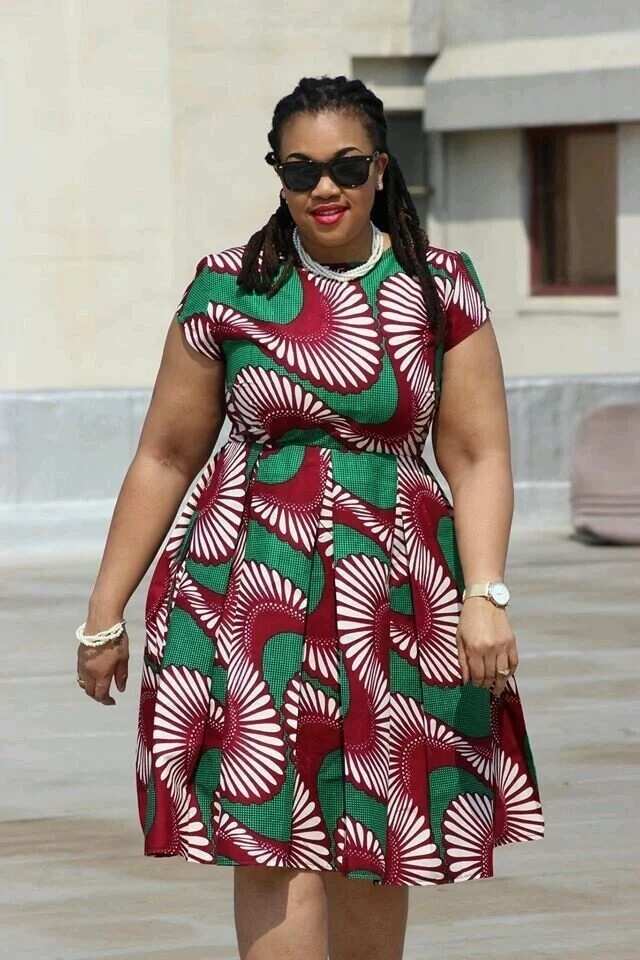 ankara dresses for fuller figure