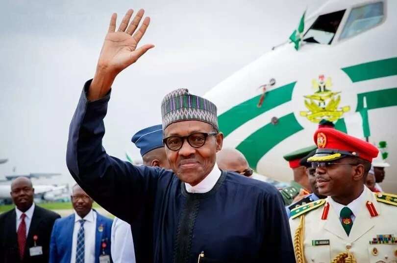 Breaking: President Buhari arrives Abuja a day after he was given a heroic welcome in Morocco