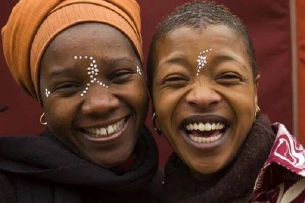 laughing girls