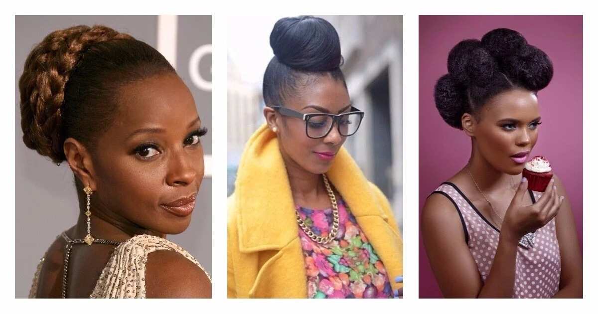 30 Best packing gel hairstyles in Nigeria 2021 (with images) - Legit.ng