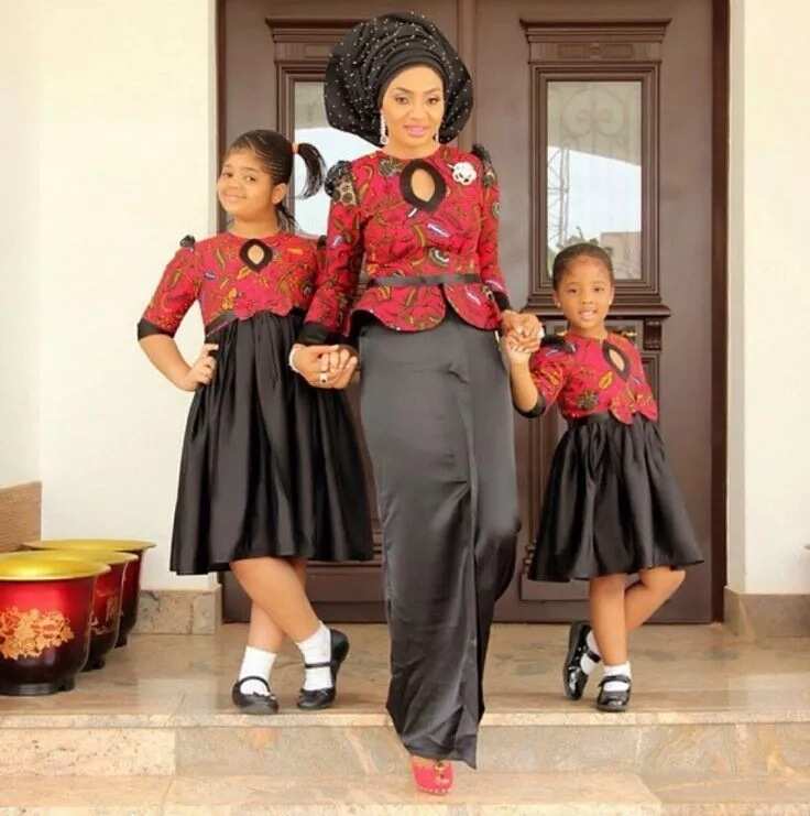 Ankara attires for mother and daughter