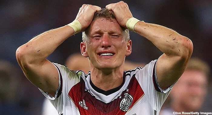 Top 10 Famous Crying Footballers
