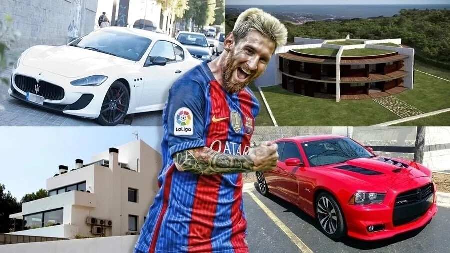 Lionel Messi house and cars