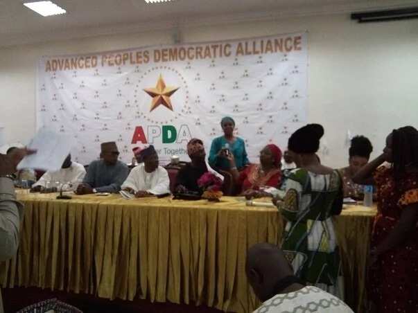 Nigeria's new mega party, APDA officially launched in Abuja