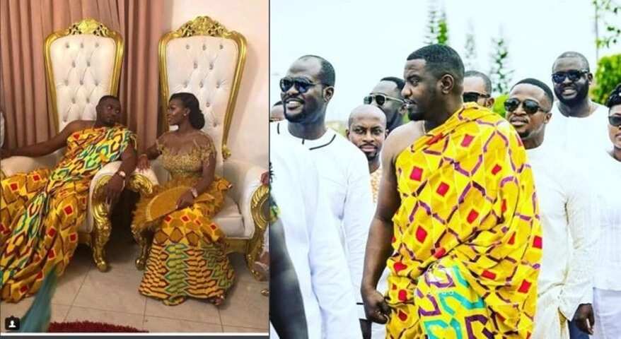 First adorable photos and video from John Dumelo’s traditional wedding in Ghana