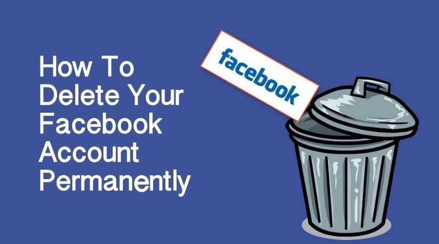 How to close a facebook account and open a new one Legit.ng