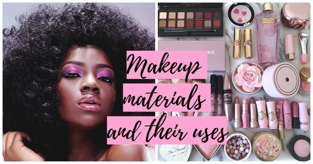 Materials for fabulous makeup