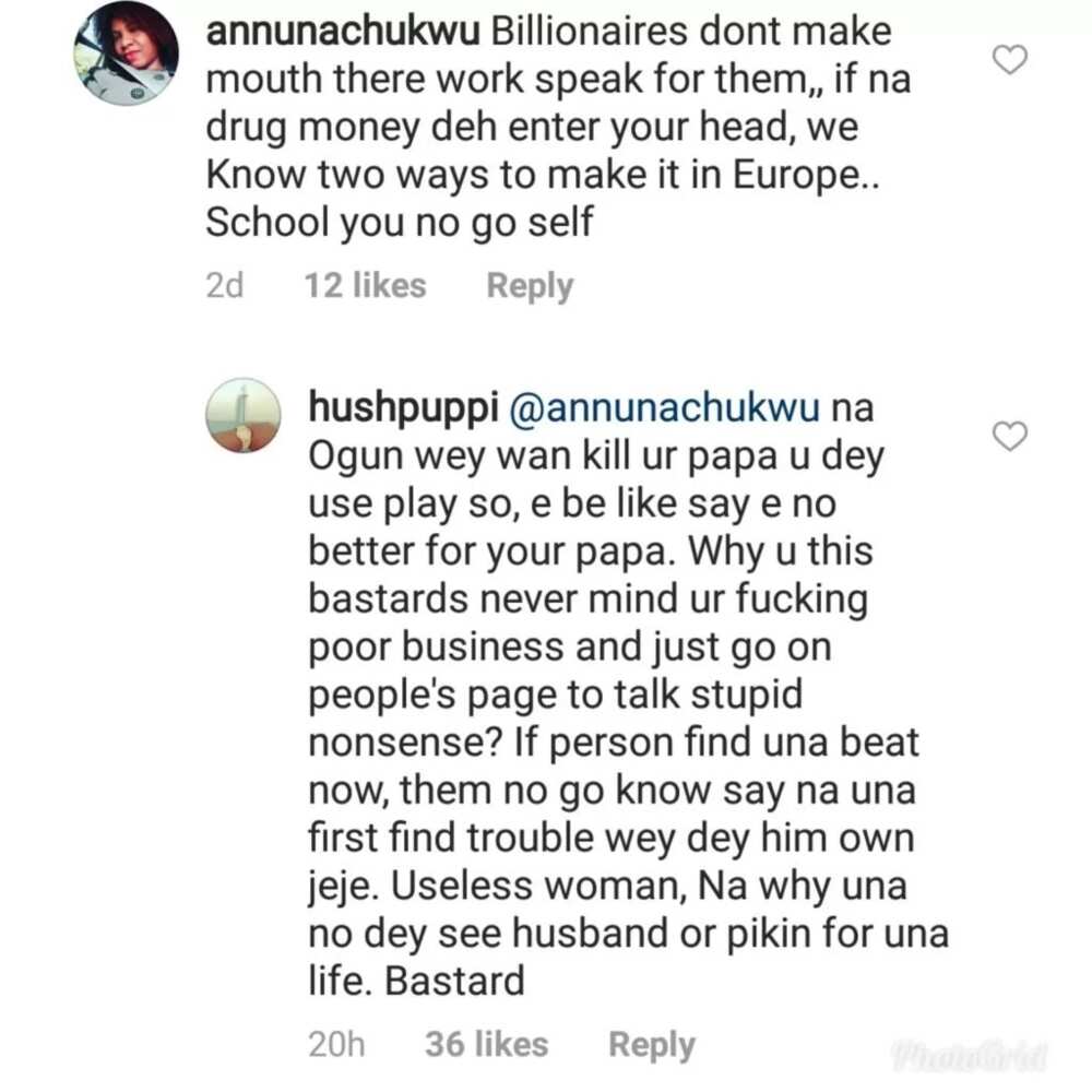 You are a useless woman - Hushpuppi blasts the heck out of ladies who came for him on Instagram