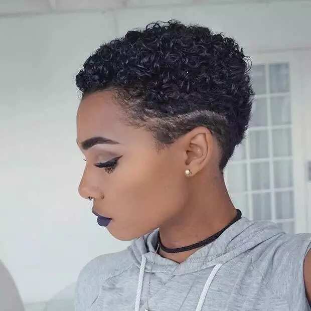 Quick short natural hairstyles for Nigerian ladies 