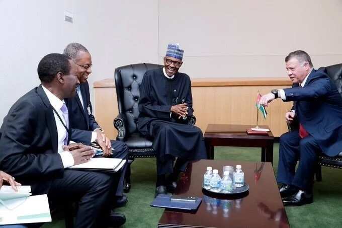 Buhari thanks Kingdom of Jordan for donating weapons to Nigeria