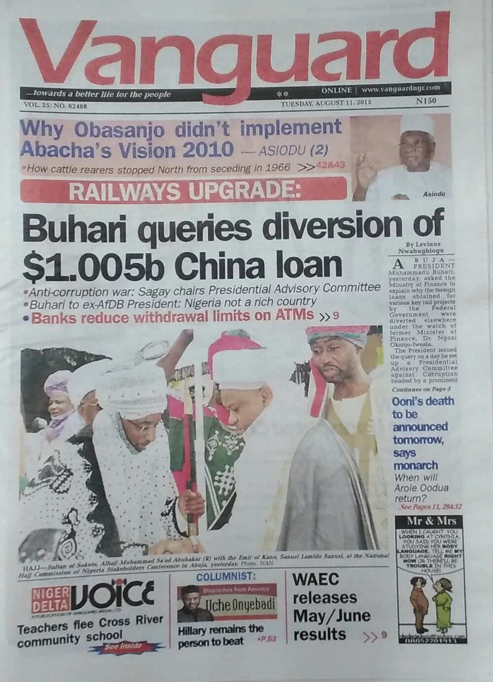Diversion of $1bn: Buhari Queries Okonjo-Iweala