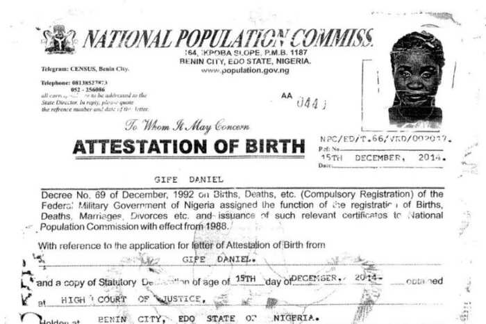 How to get birth certificate Nigeria Legit ng