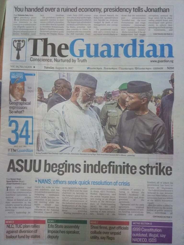 Newspaper Review: ASUU under fire, as parents and students express outrage over indefinite strike