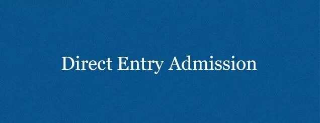 2017/2018 Jamb direct entry form registration