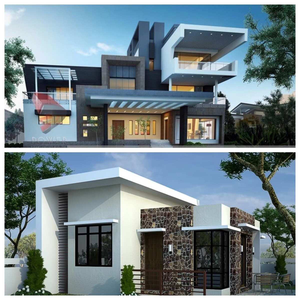 Most Beautiful And Modern Bungalow Houses And Designs  In 