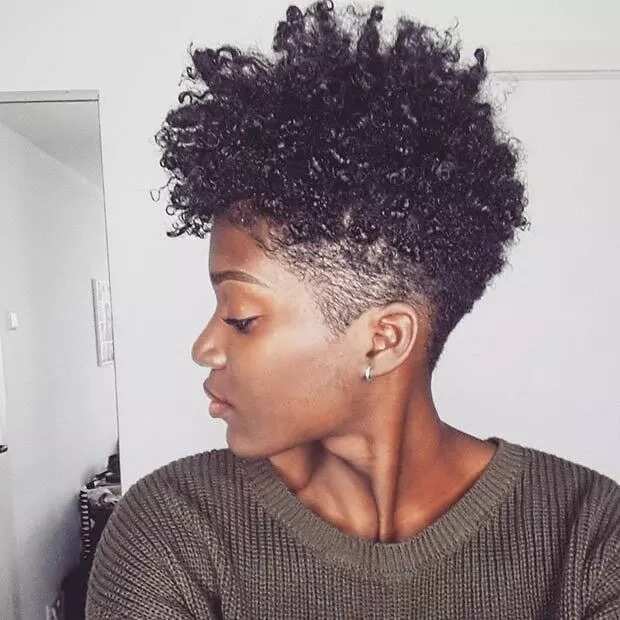 Tapered haircut