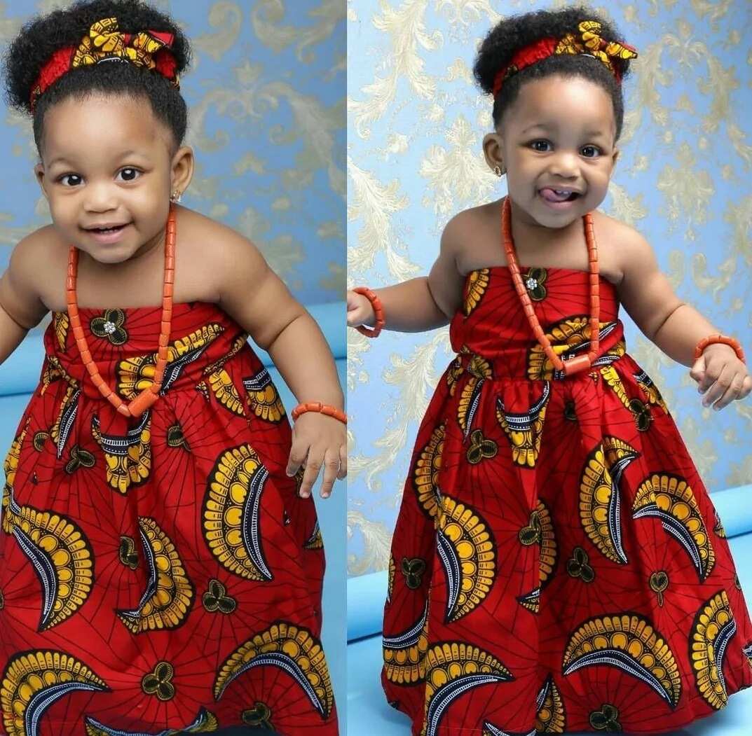 Ankara dresses hotsell for baby girl