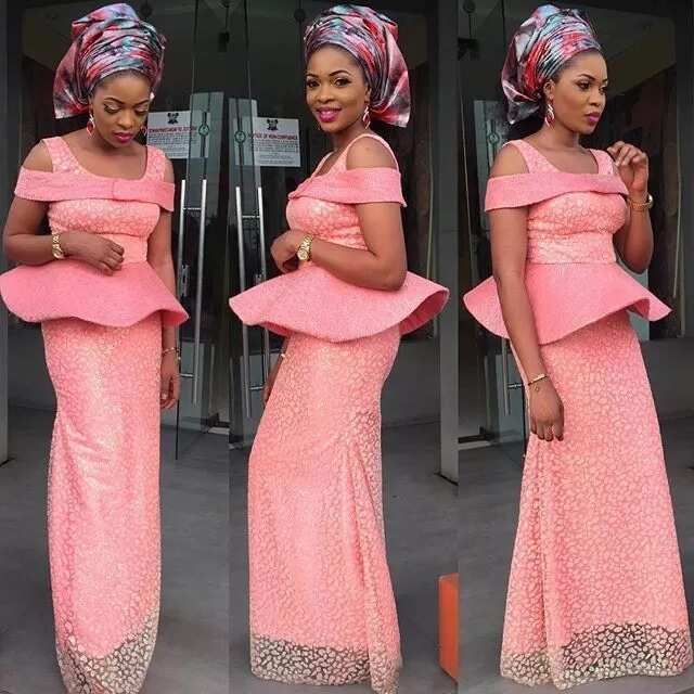 Nigerian blouse styles for wrapper - Legit.ng