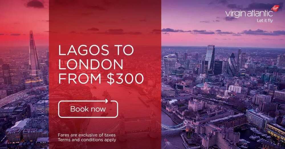 Virgin Atlantic Sale – Fly Lagos to London from $300