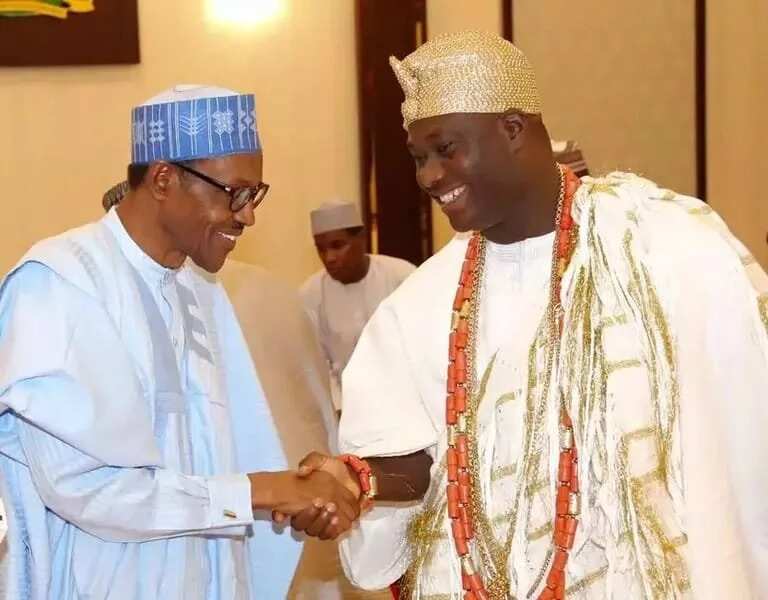 Ooni and Buhari
