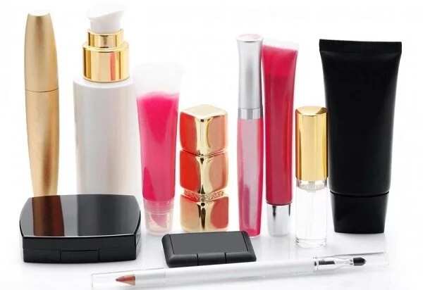 types of cosmetic products