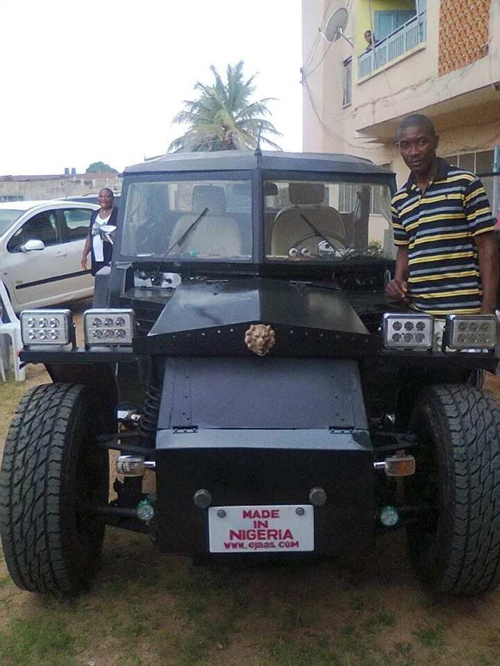 Genius! Engineer manufactures made in Nigeria car with local raw materials in Imo state (photos)