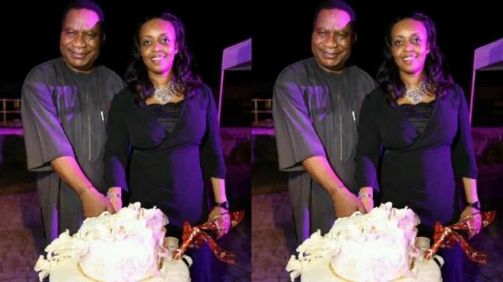 Diezani Alison Madueke and her husband