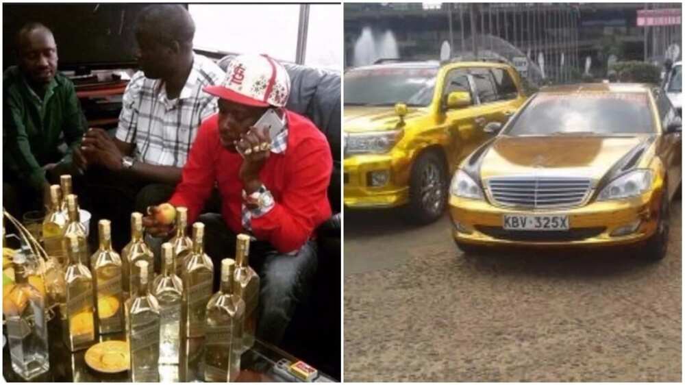 Millionaire Kenyan Governor Mike Sonko Shows Off His Gold Cars And Gold Phones Photos Legit Ng