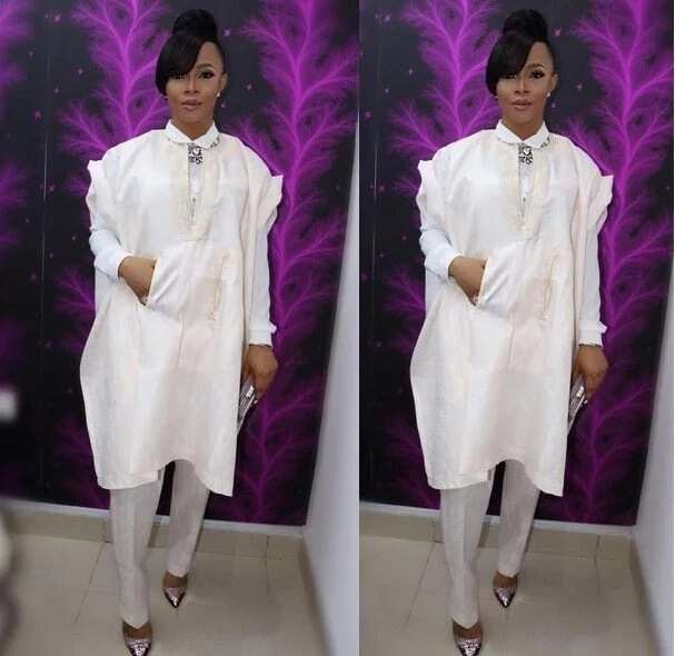 White agbada styles for ladies to rock in 2018