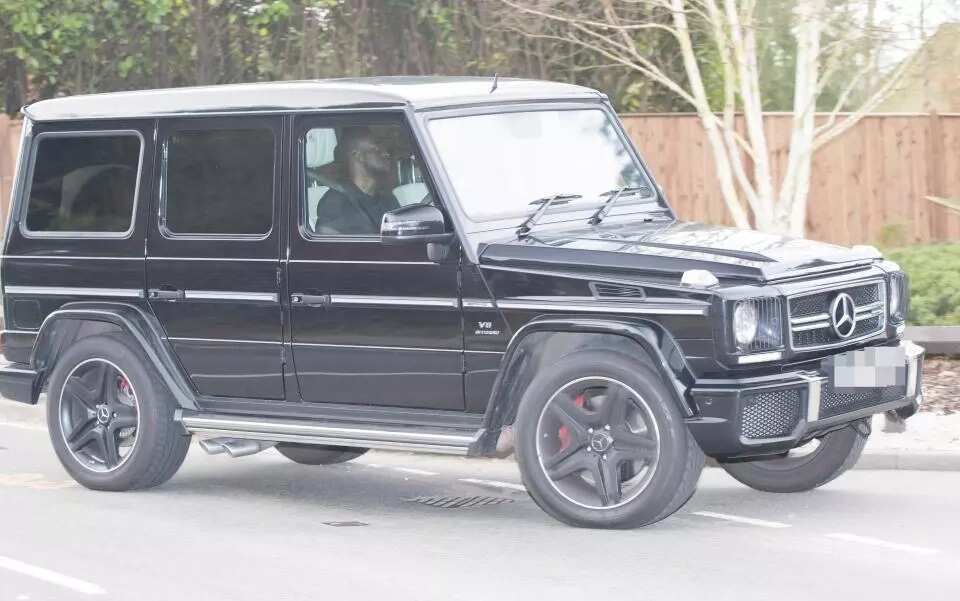 Photos: See the N39m AMG Victor Moses drives to training