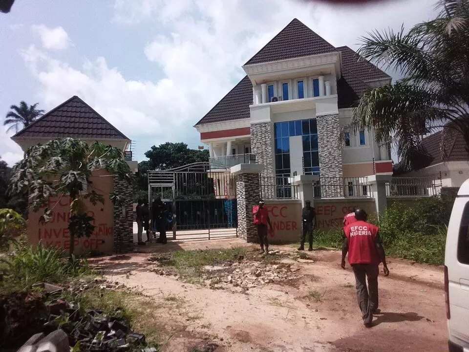 EFCC seizes mansion from Jonathan's godson (photos)