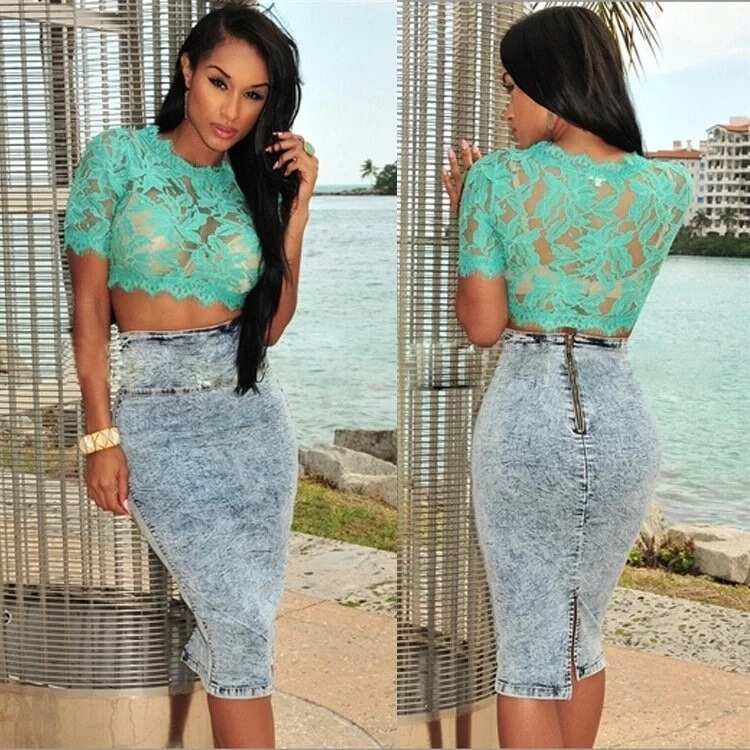 Nigerian French lace styles in 2018 - Legit.ng