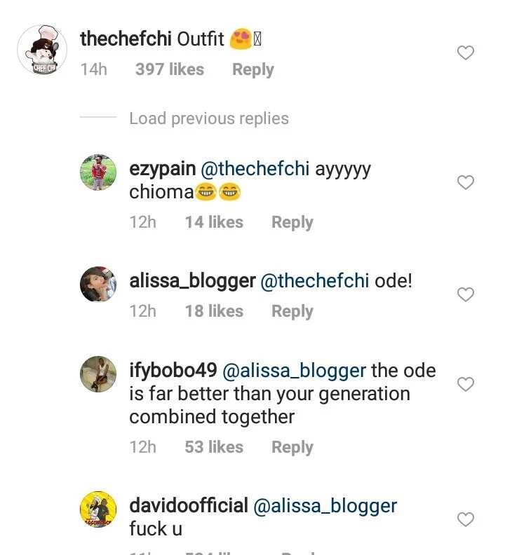 Davido defends his girlfriend Chioma Avril from a troll