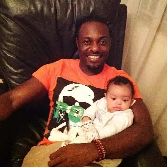 Jim Iyke and son