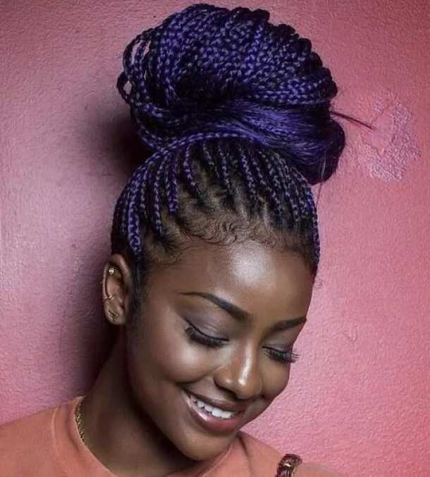 Cool Kinky braids hairstyles