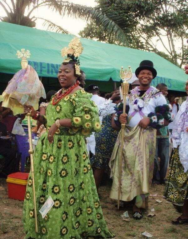 Akwa Ibom native attire for woman