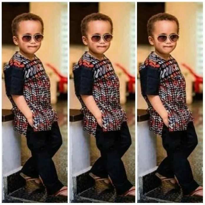 Latest ankara styles for baby cheap boy 2018