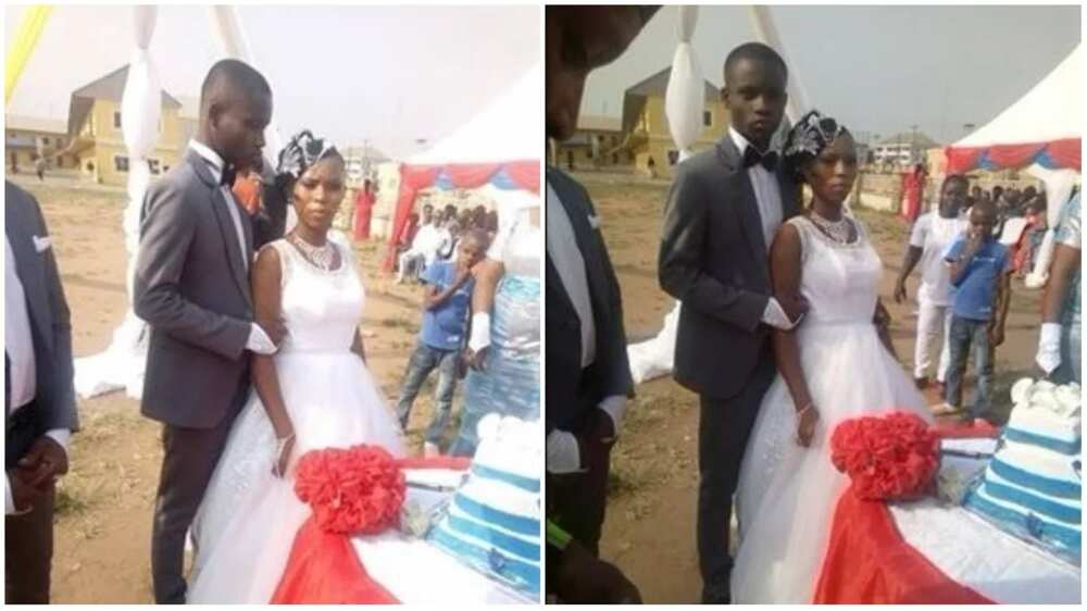 18-year-old lady weds 22-year-old lover in a glamorous Nigerian wedding