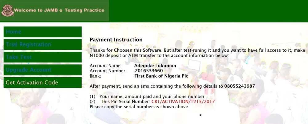 JAMB CBT software activation code: how to get it on phone